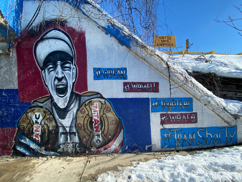 mural in Cicero by artist unknown.