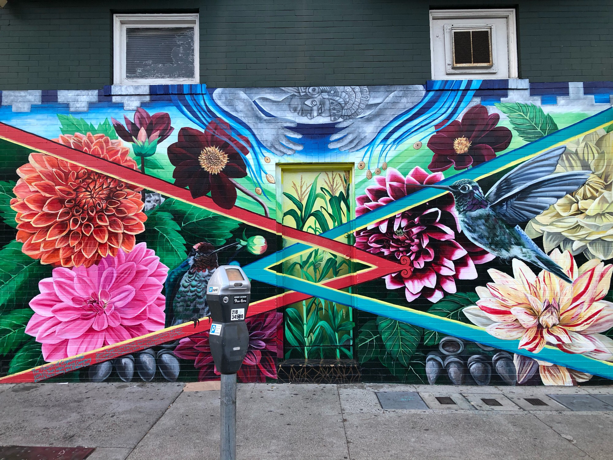mural in San Francisco by artist Marina Perez-Wong.