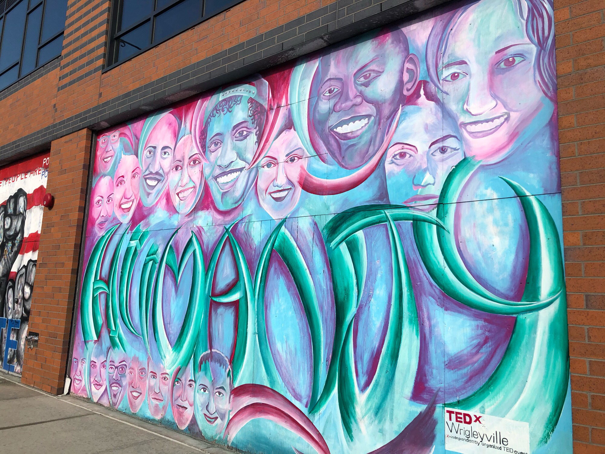 mural in Chicago by artist unknown.