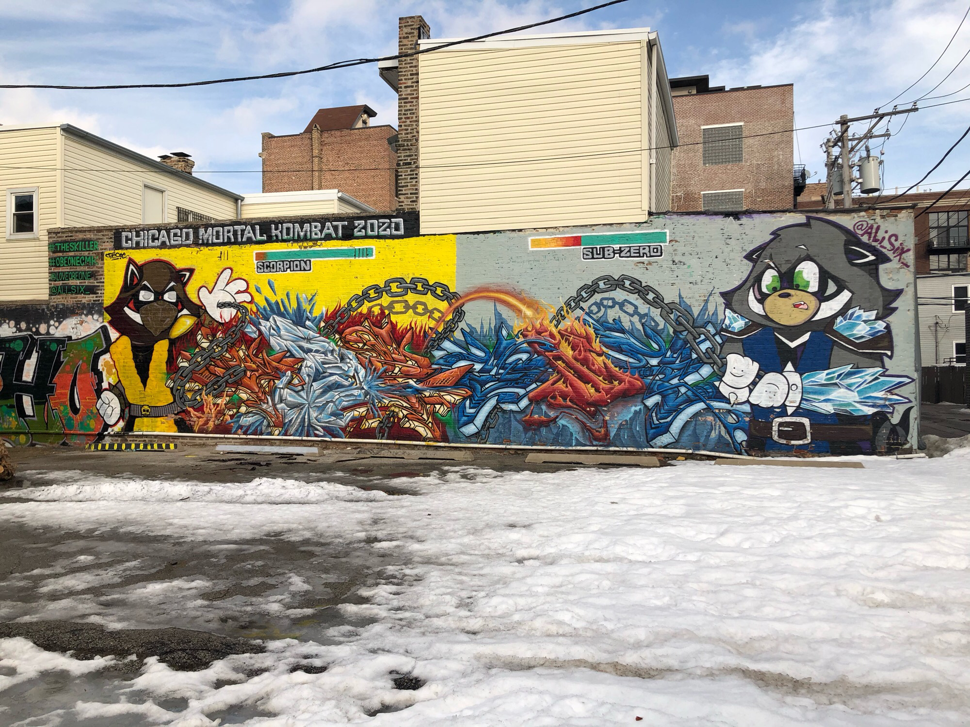 mural in Chicago by artist Ali 6.