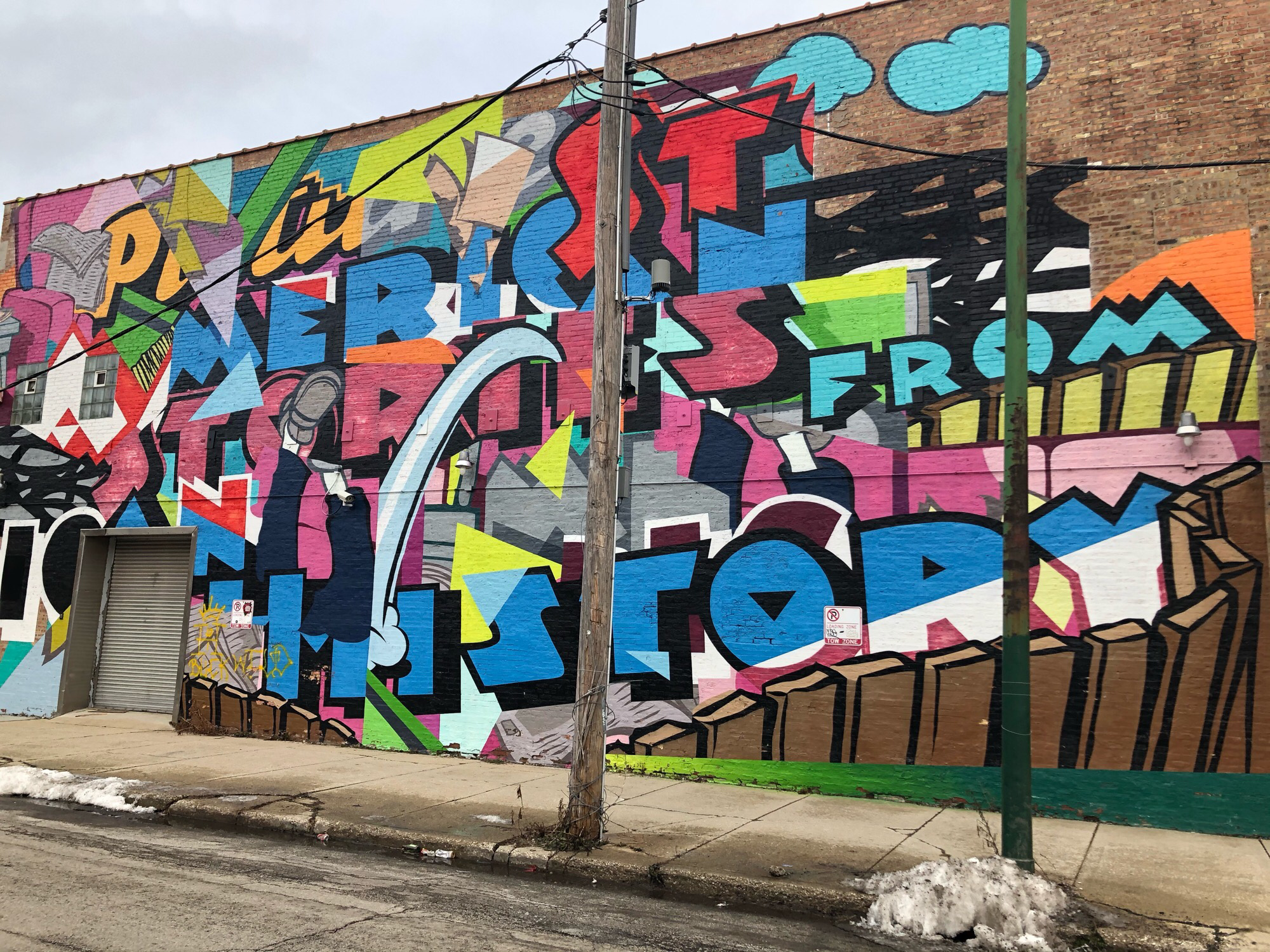 mural in Chicago by artist POSE.