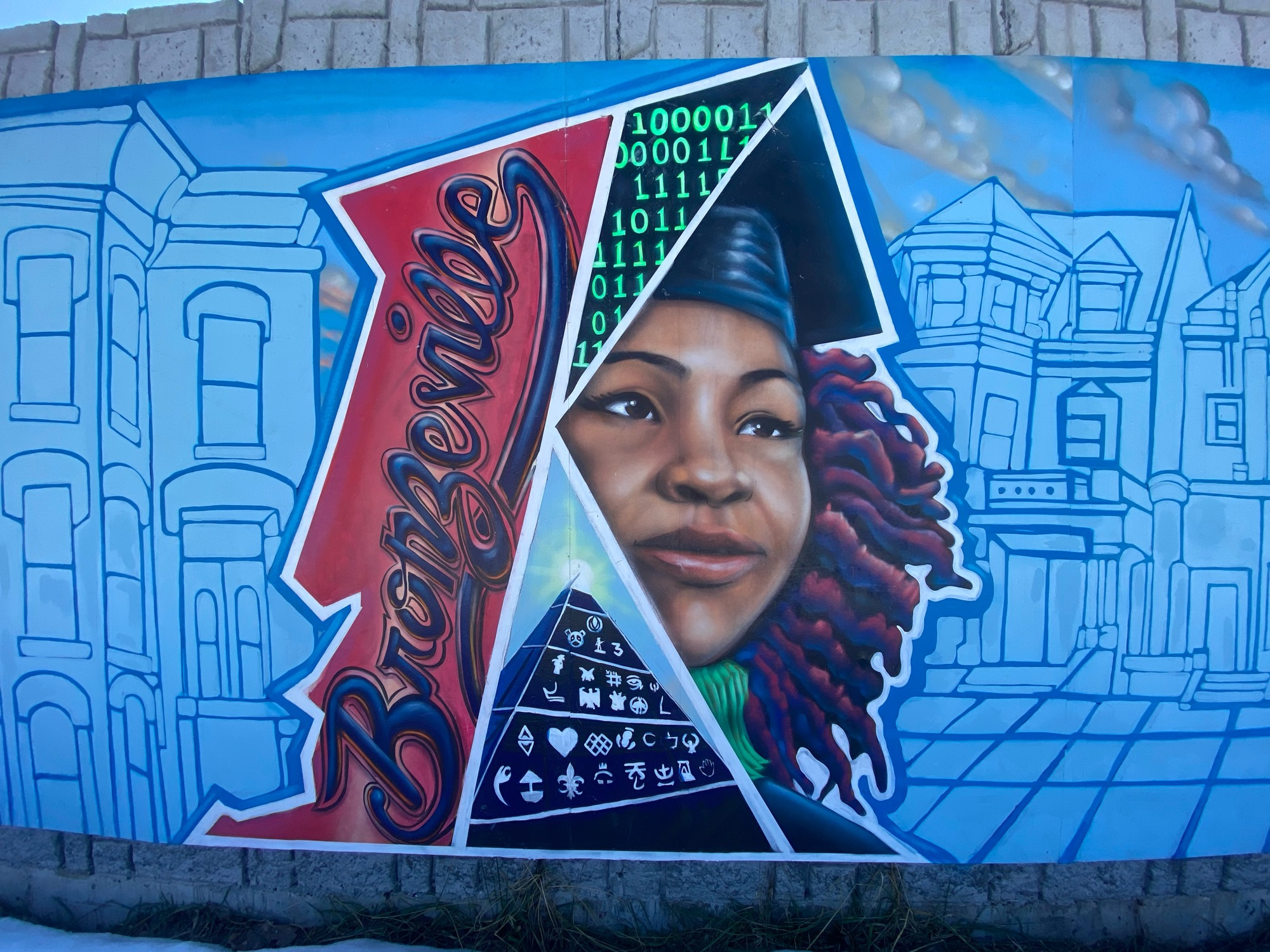 mural in Chicago by artist Shawn Michael Warren.