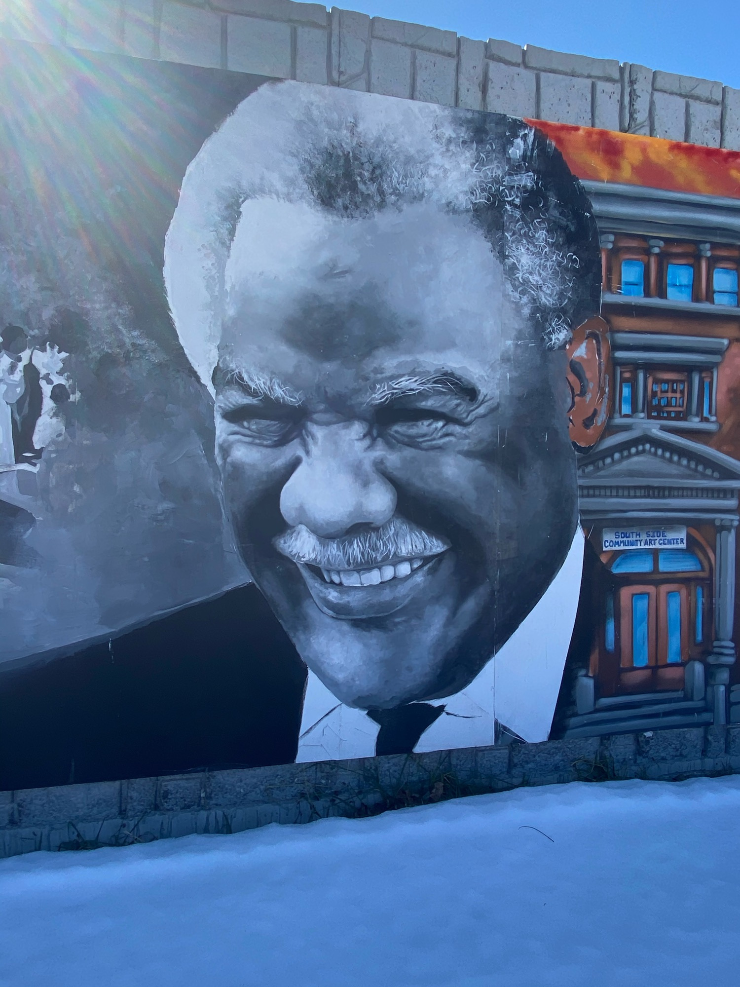 mural in Chicago by artist Shawn Michael Warren.