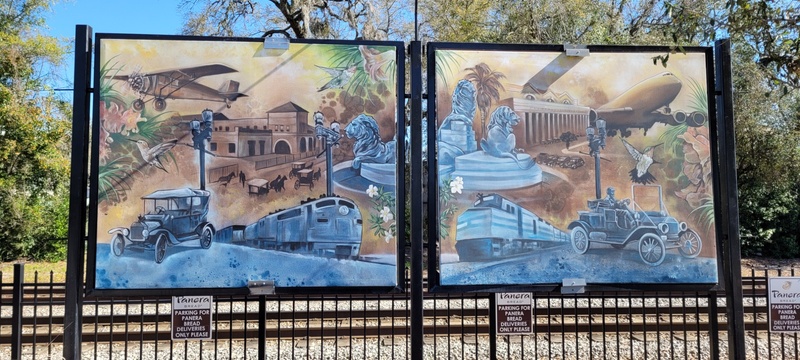 mural in Jacksonville by artist unknown.