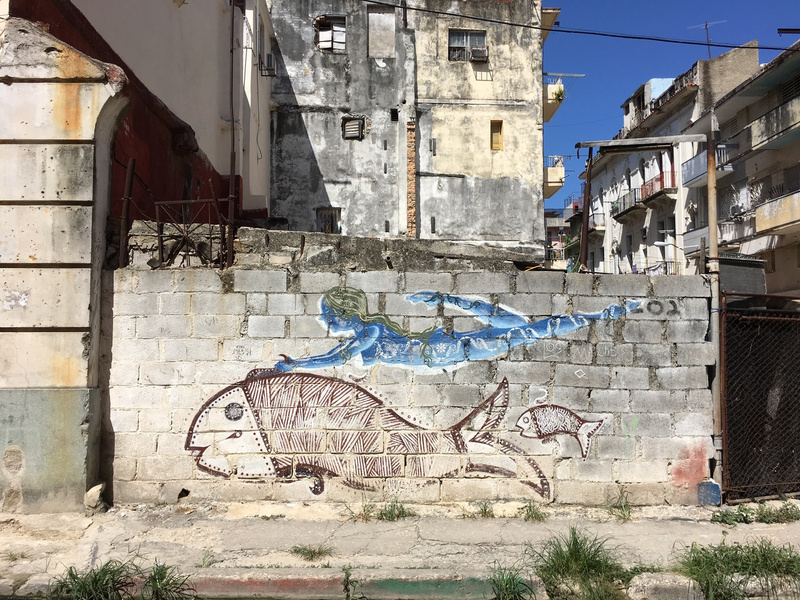 mural in La Habana by artist unknown.