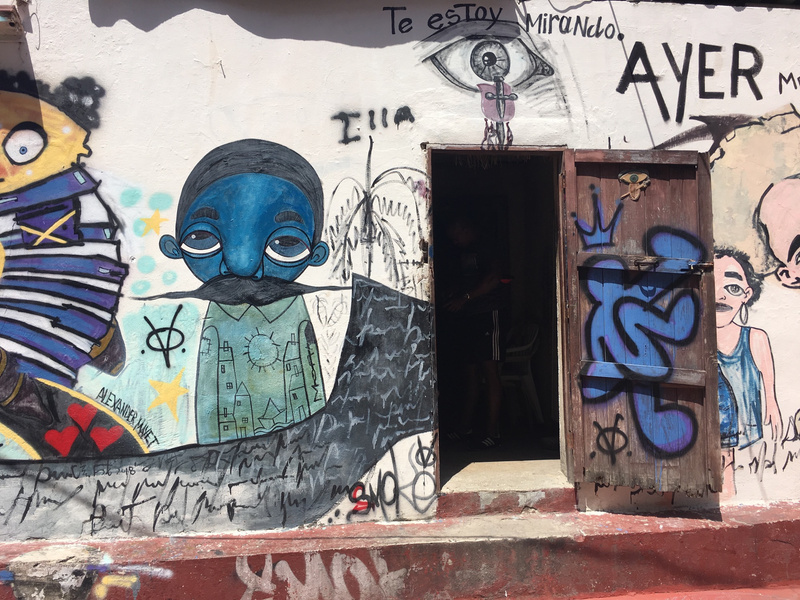 mural in La Habana by artist unknown.