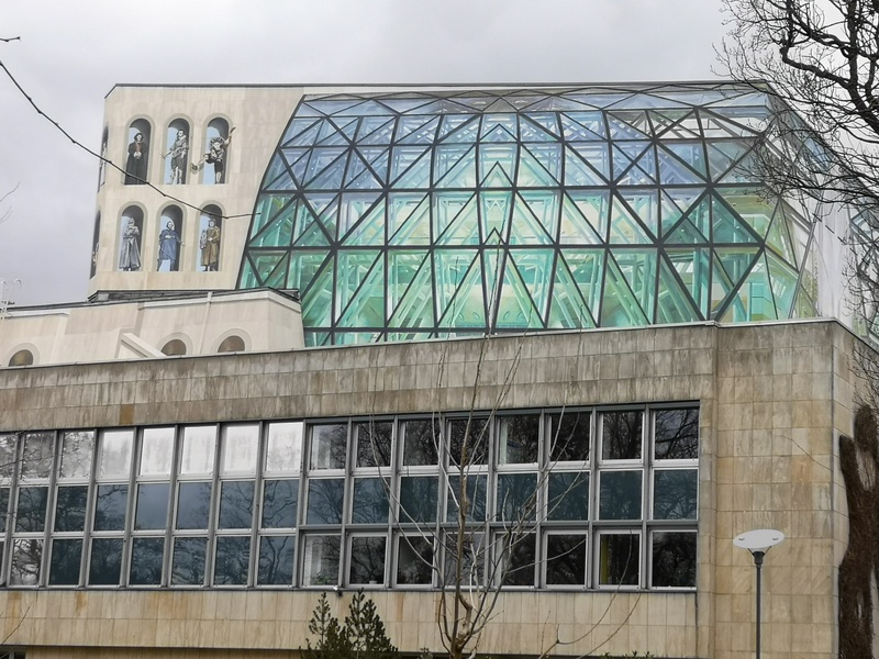 mural in Schwedt/Oder by artist unknown.