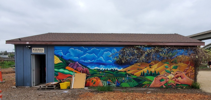 mural in San Jose by artist unknown.