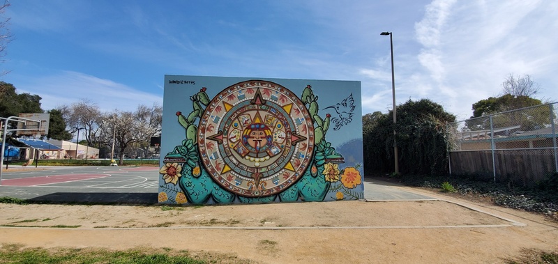 mural in San Jose by artist unknown.