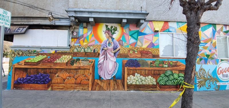 mural in San Jose by artist unknown.