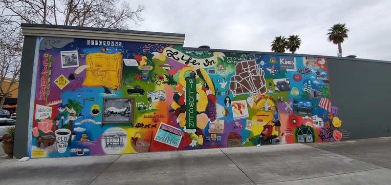 mural in San Jose by artist unknown.