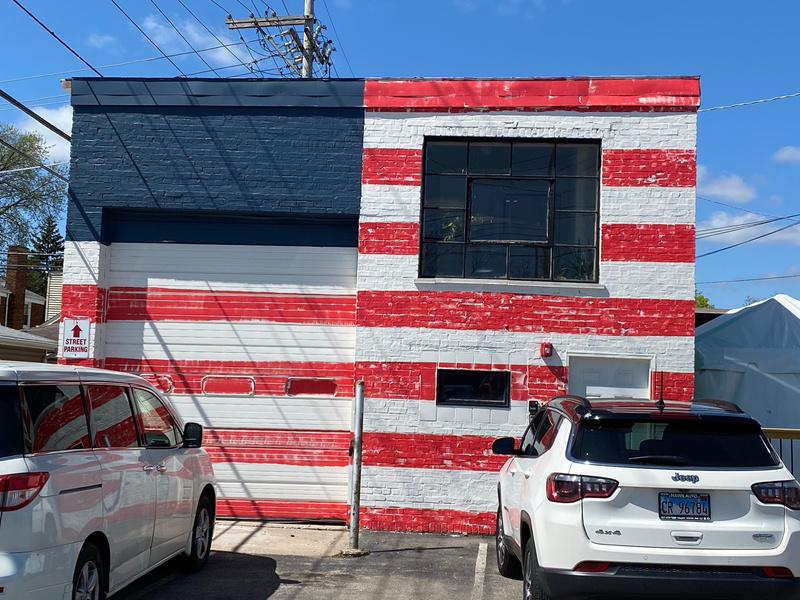 mural in North Riverside by artist unknown.