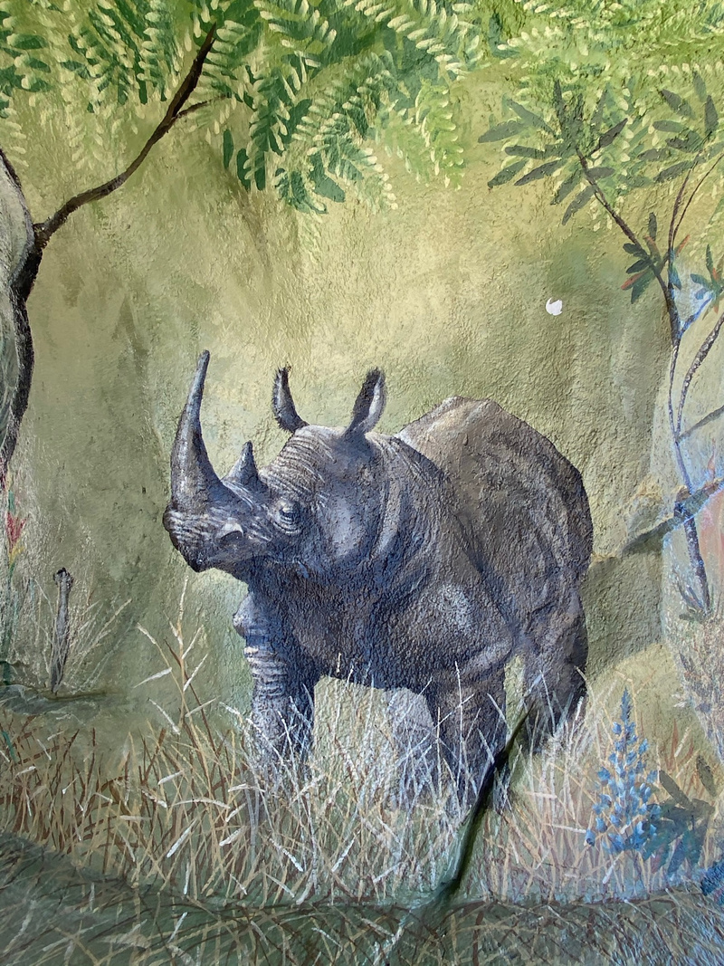 mural in Brookfield by artist unknown.