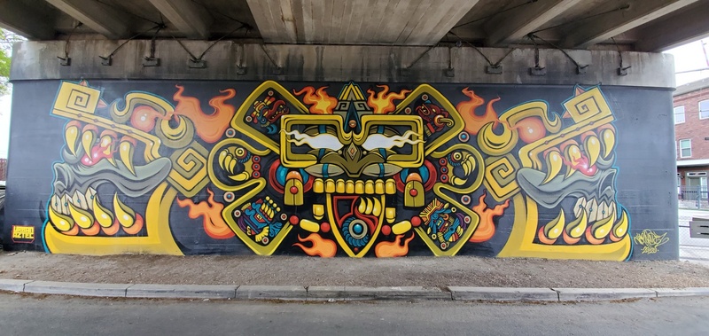 mural in by artist unknown.