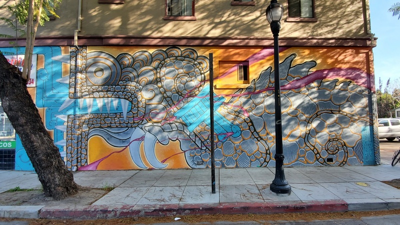 mural in by artist unknown.