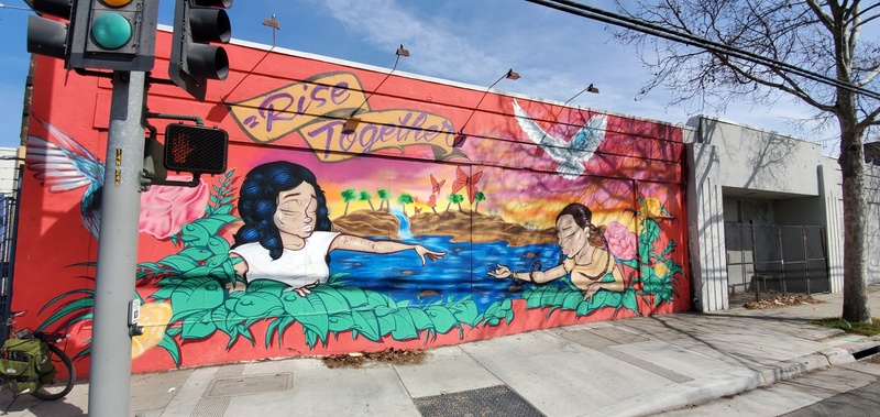 mural in by artist unknown.