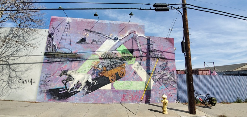 mural in by artist unknown.