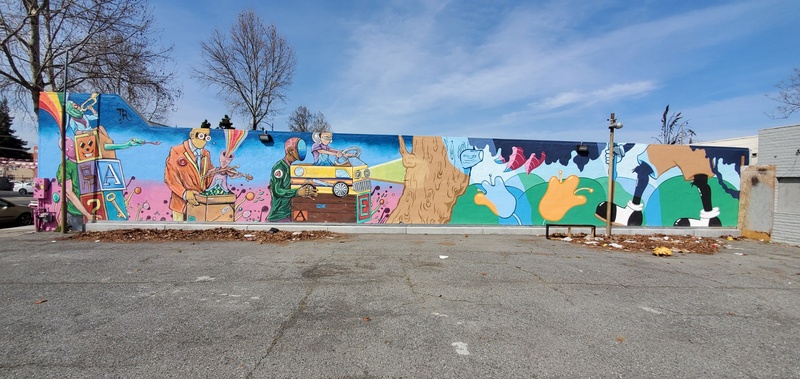 mural in by artist unknown.