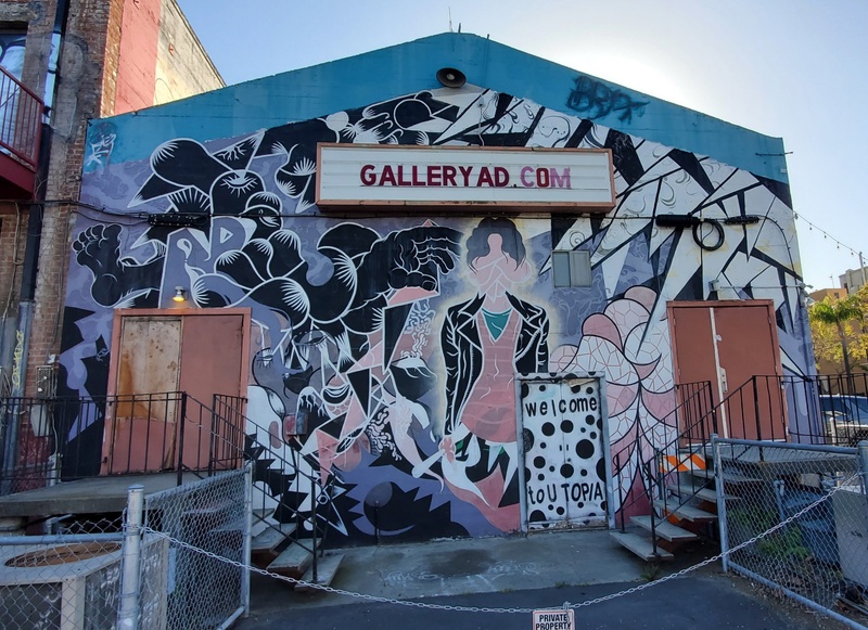 mural in San Jose by artist unknown.