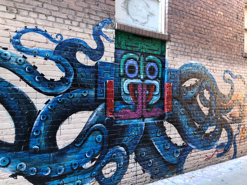 mural in Santa Ana by artist unknown.