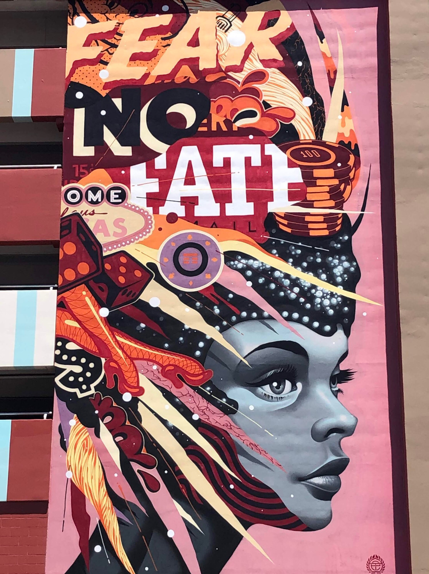 mural in Las Vegas by artist Tristan Eaton.