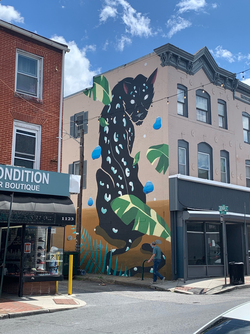 mural in Baltimore by artist Sabek.