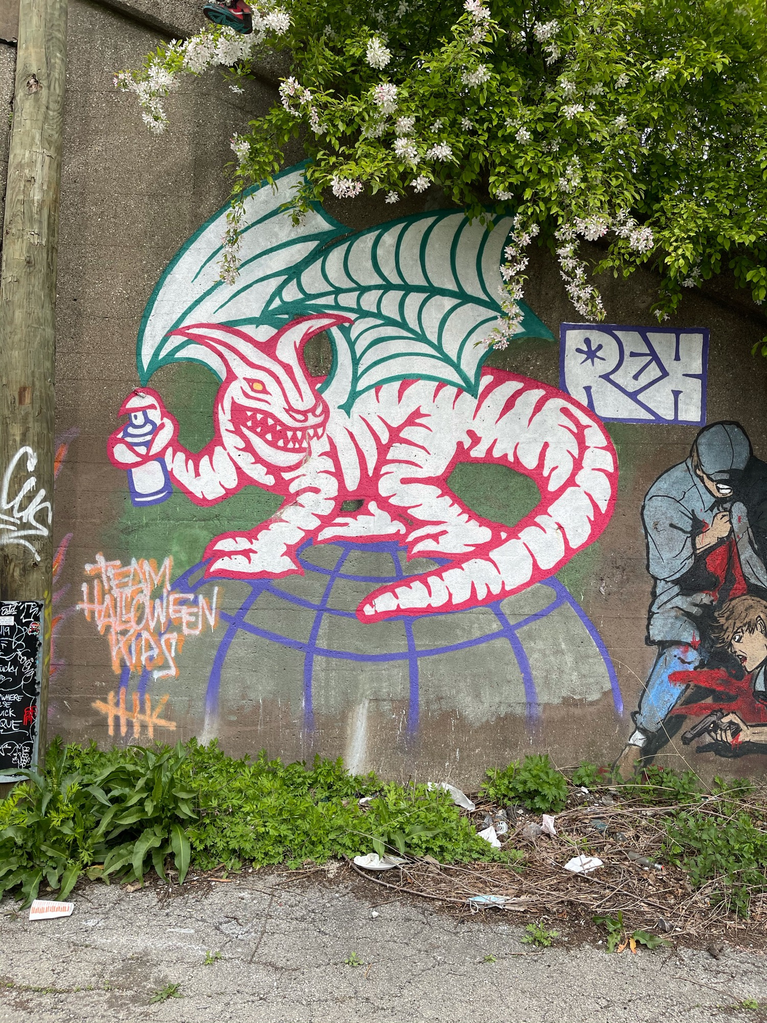 mural in Chicago by artist unknown.