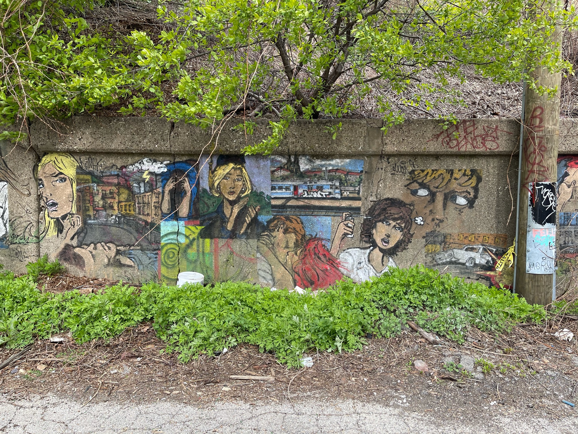 mural in Chicago by artist unknown.