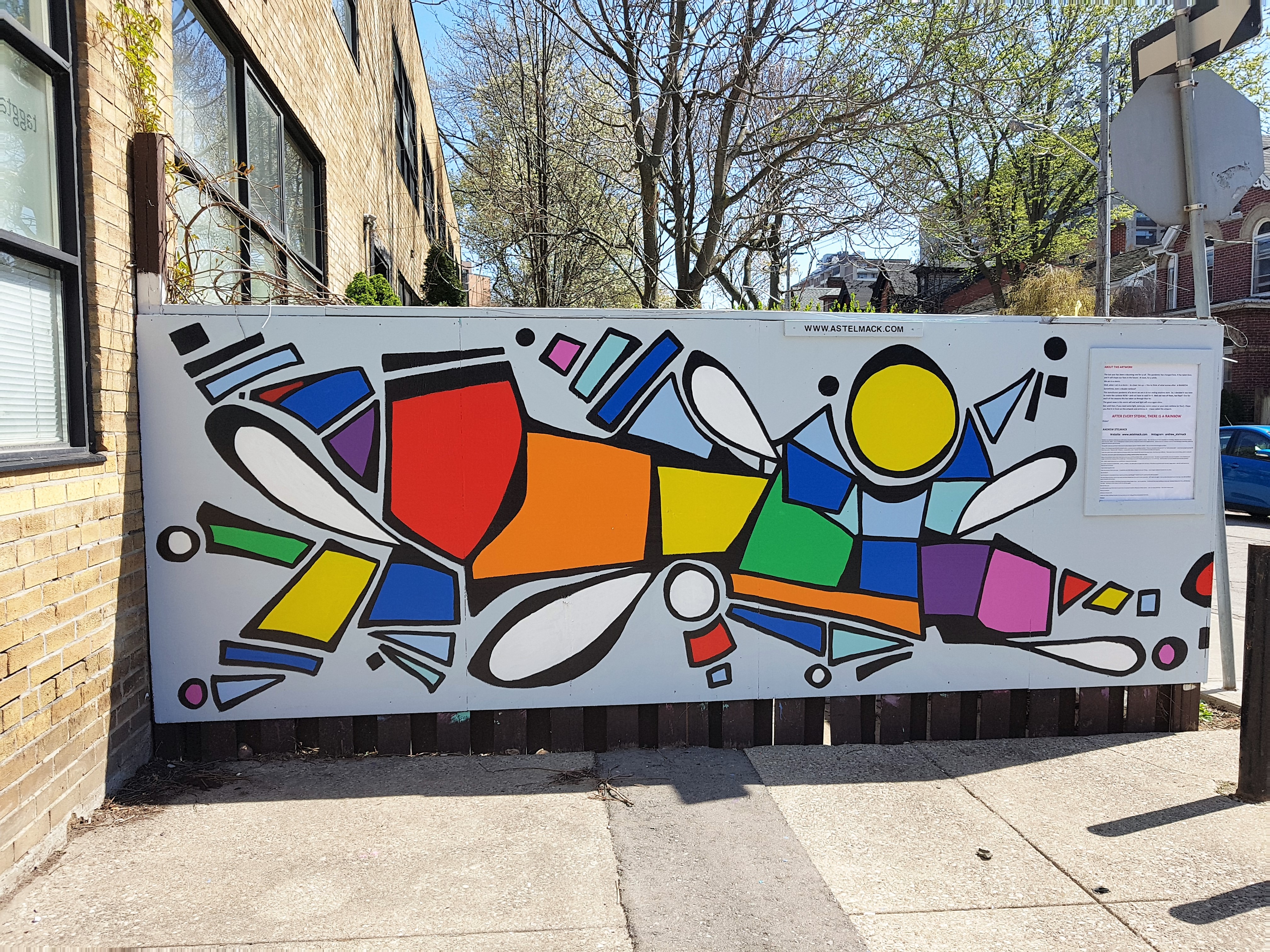 mural in Toronto by artist Andrew Stelmack.