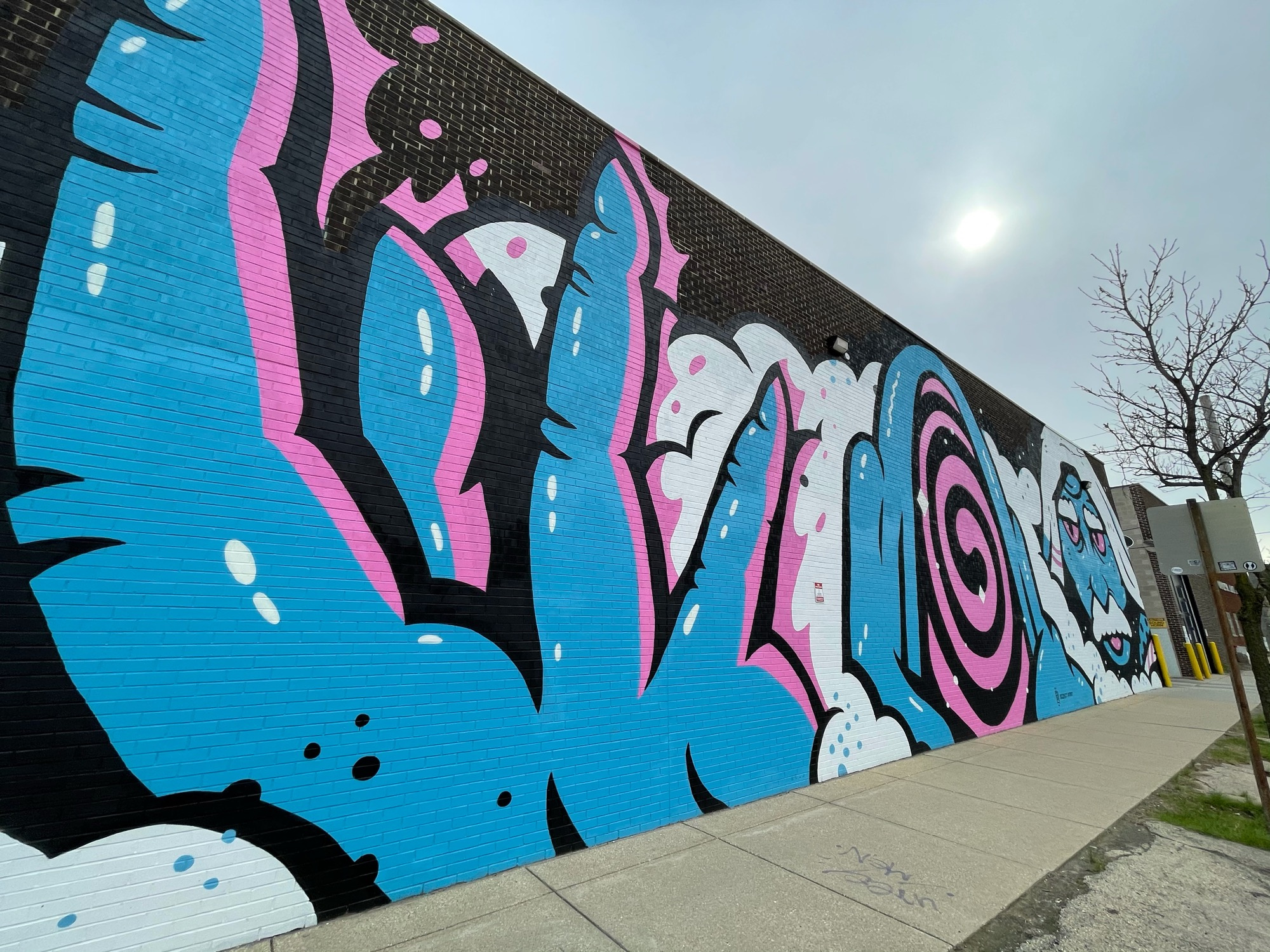 mural in Chicago by artist David Zimmerman.