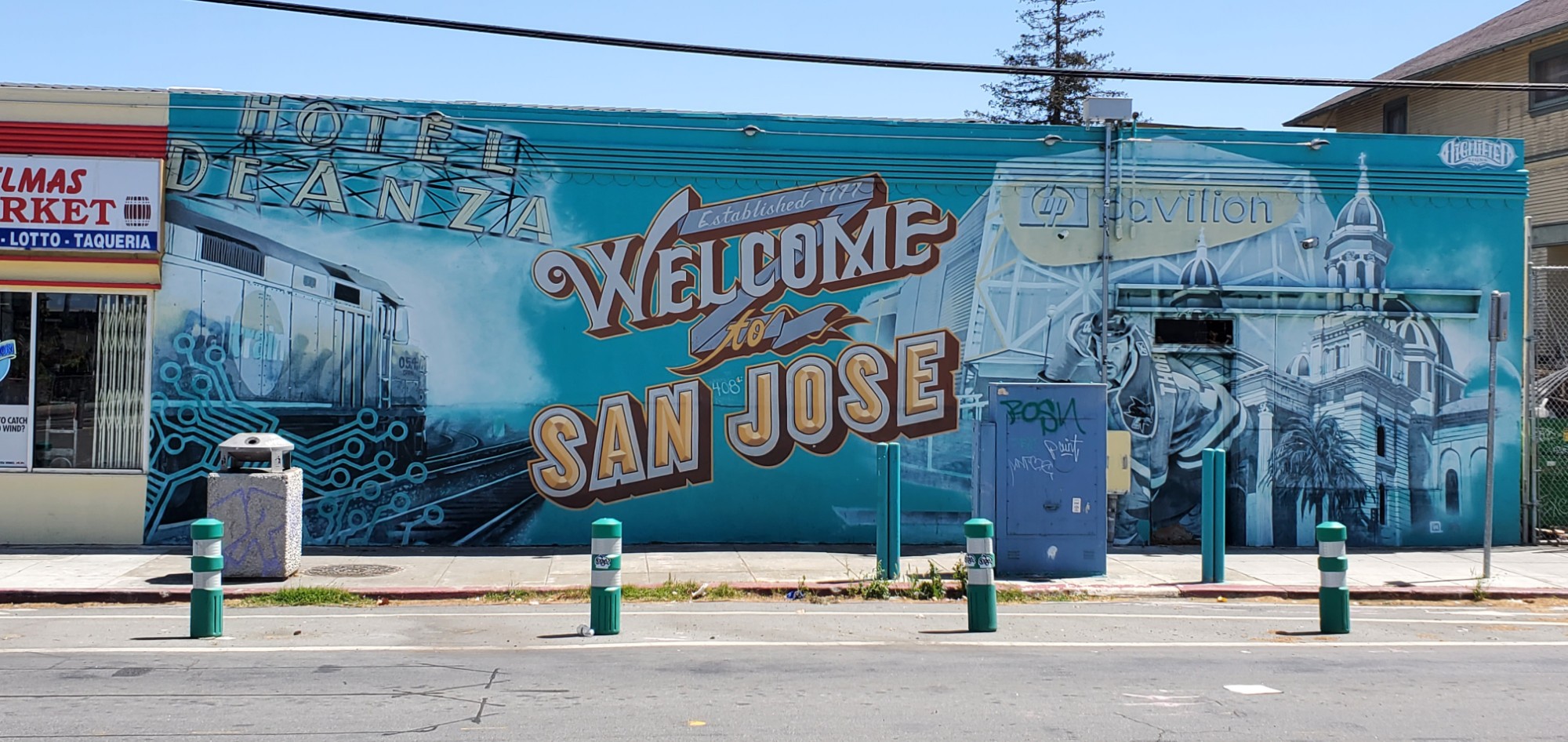 mural in San Jose by artist unknown.