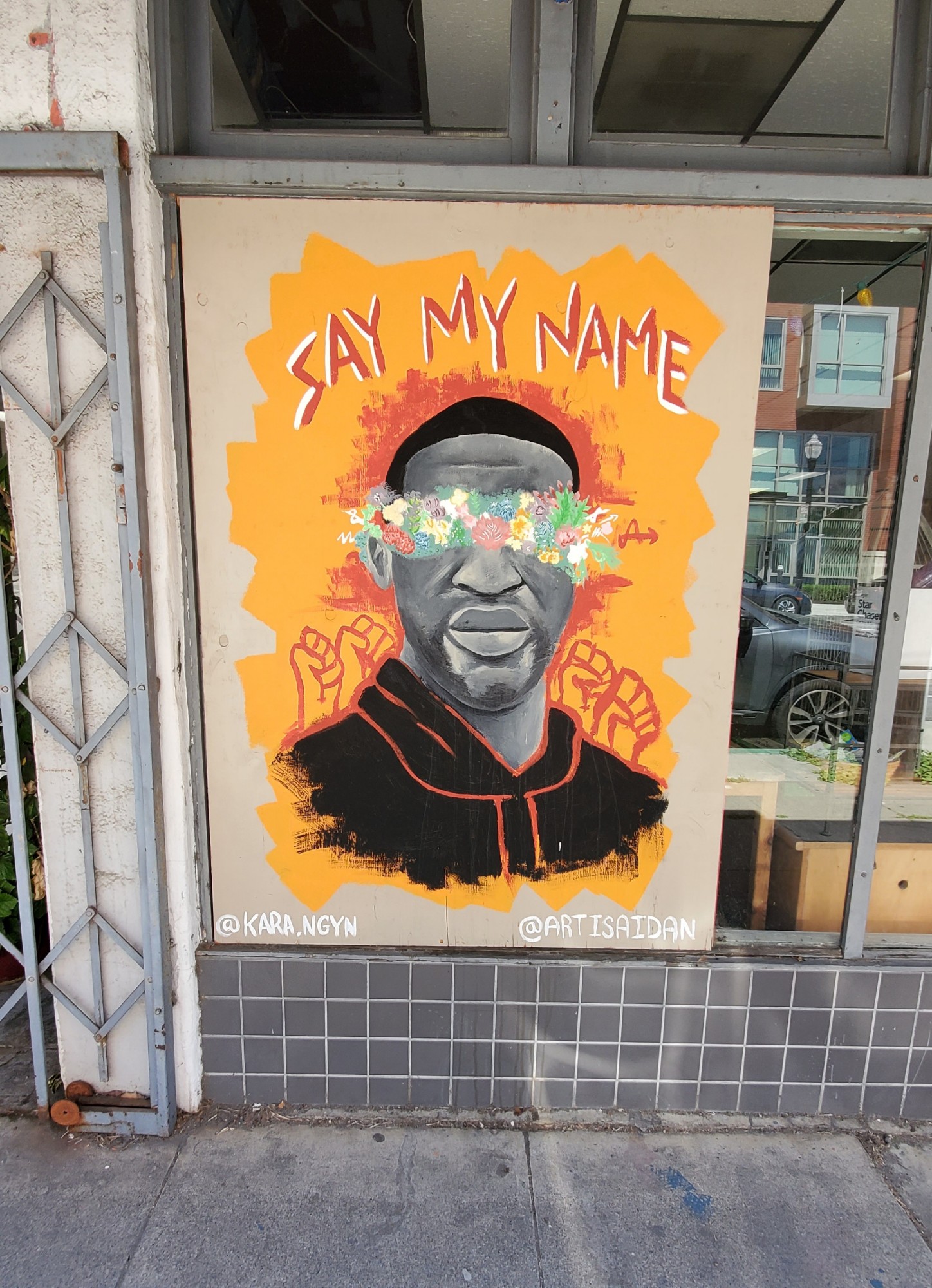 mural in San Jose by artist unknown.