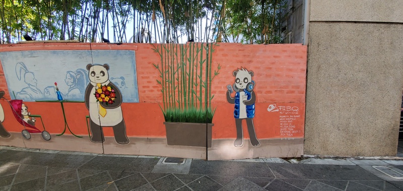 mural in by artist unknown.