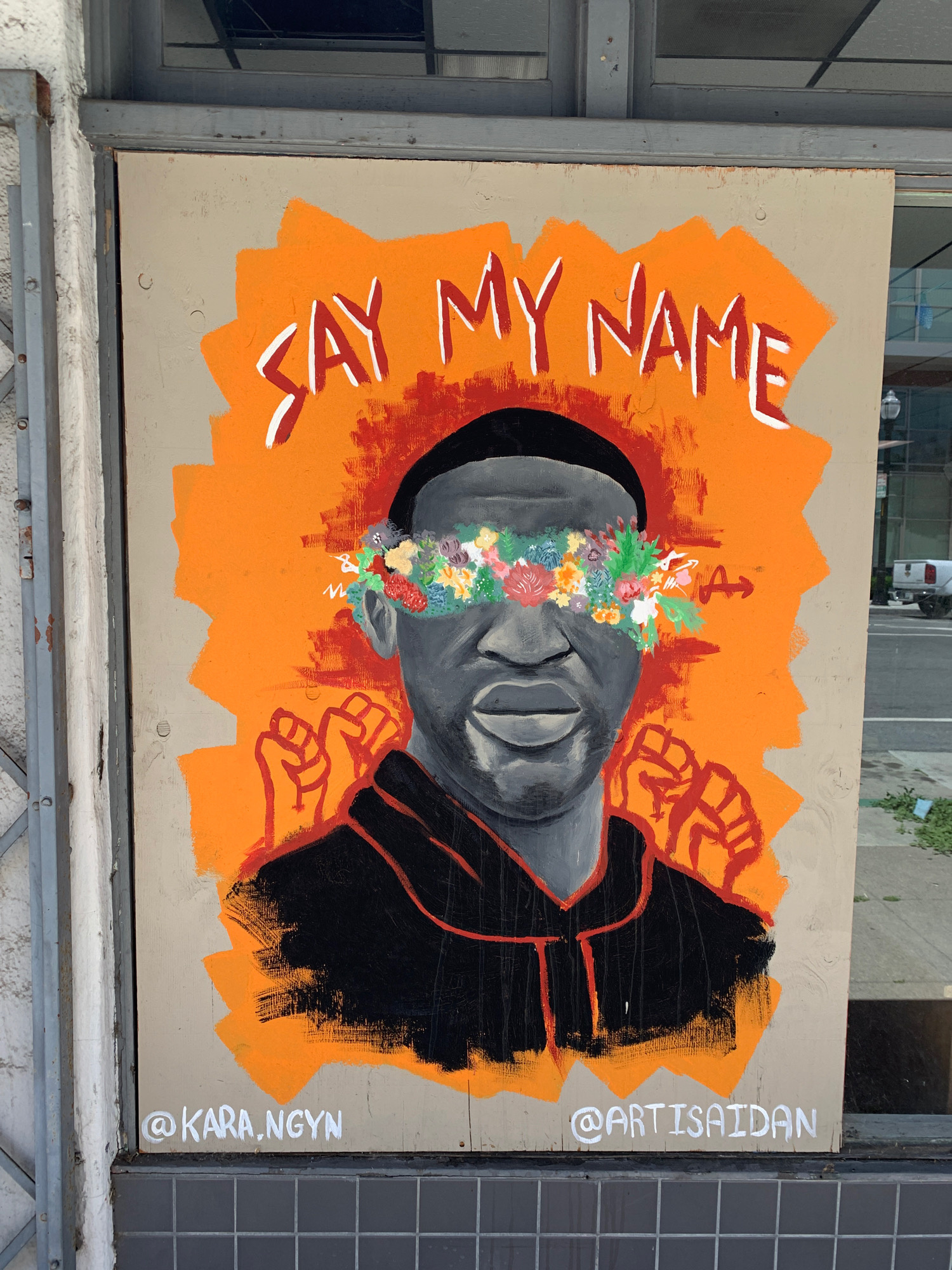 mural in San Jose by artist unknown.