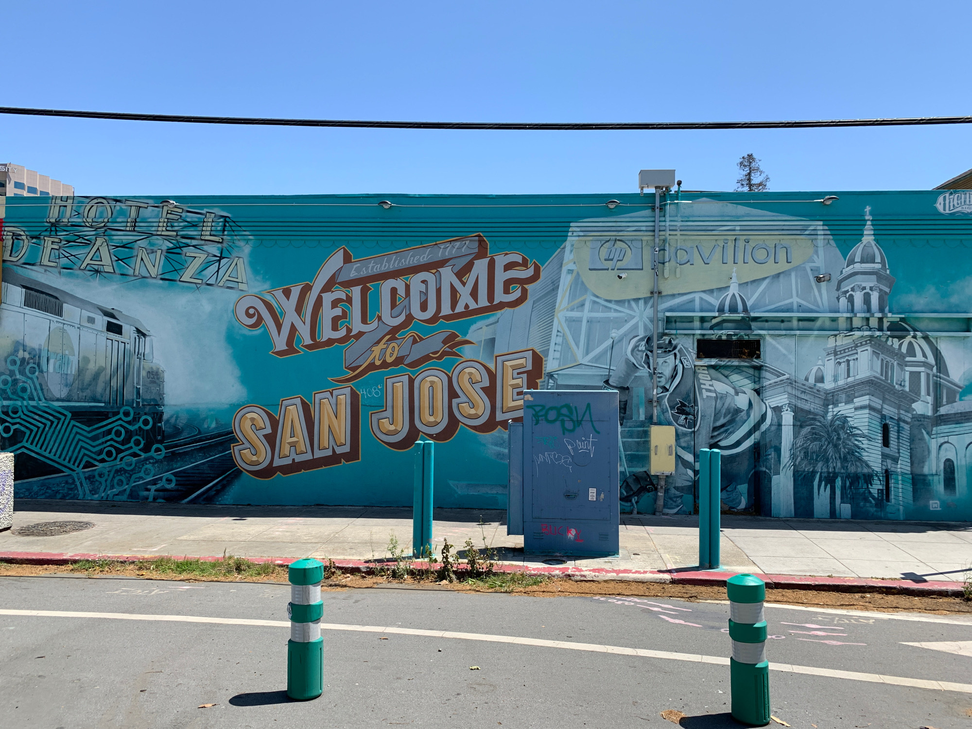 mural in San Jose by artist unknown.