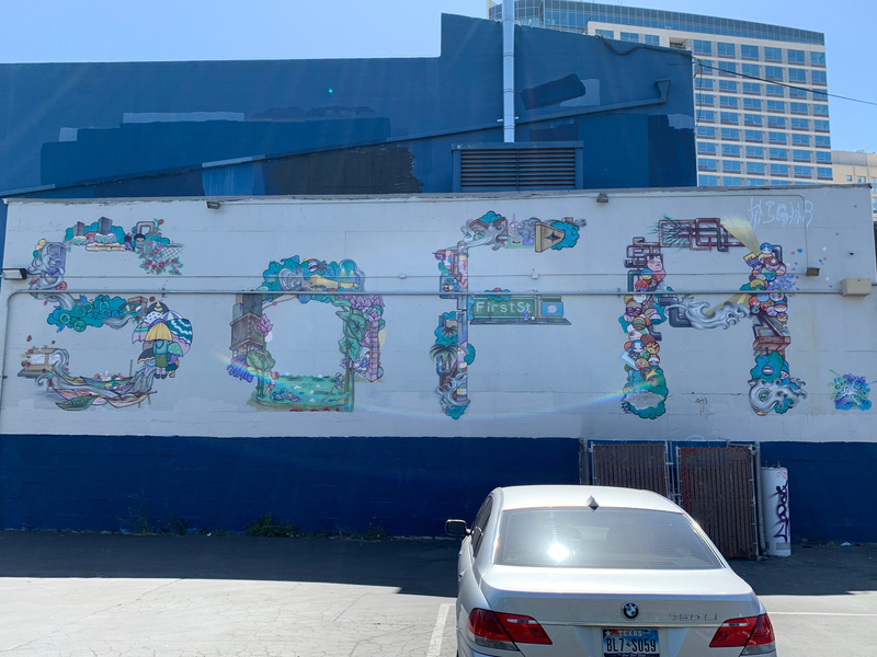 mural in San Jose by artist unknown.