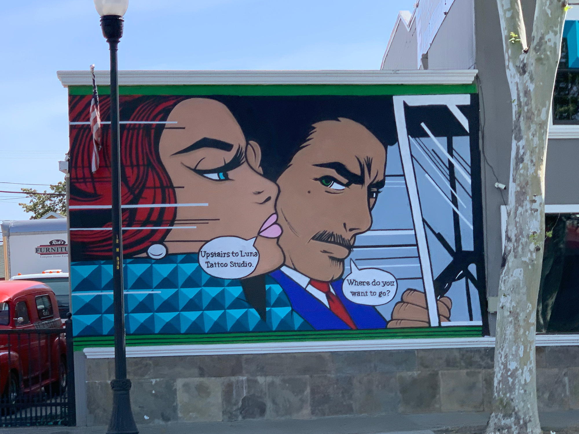 mural in San Jose by artist unknown.