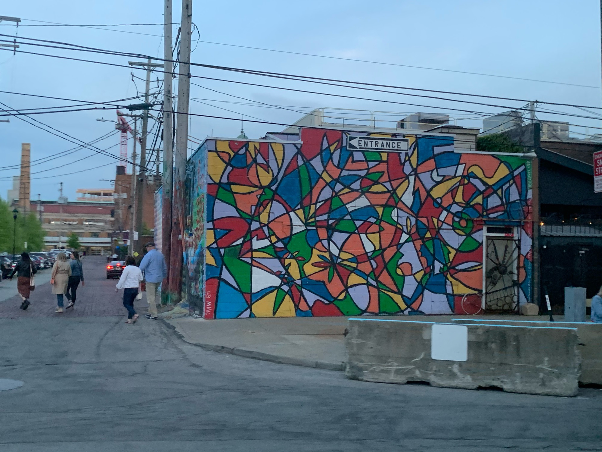 mural in Cleveland by artist unknown.