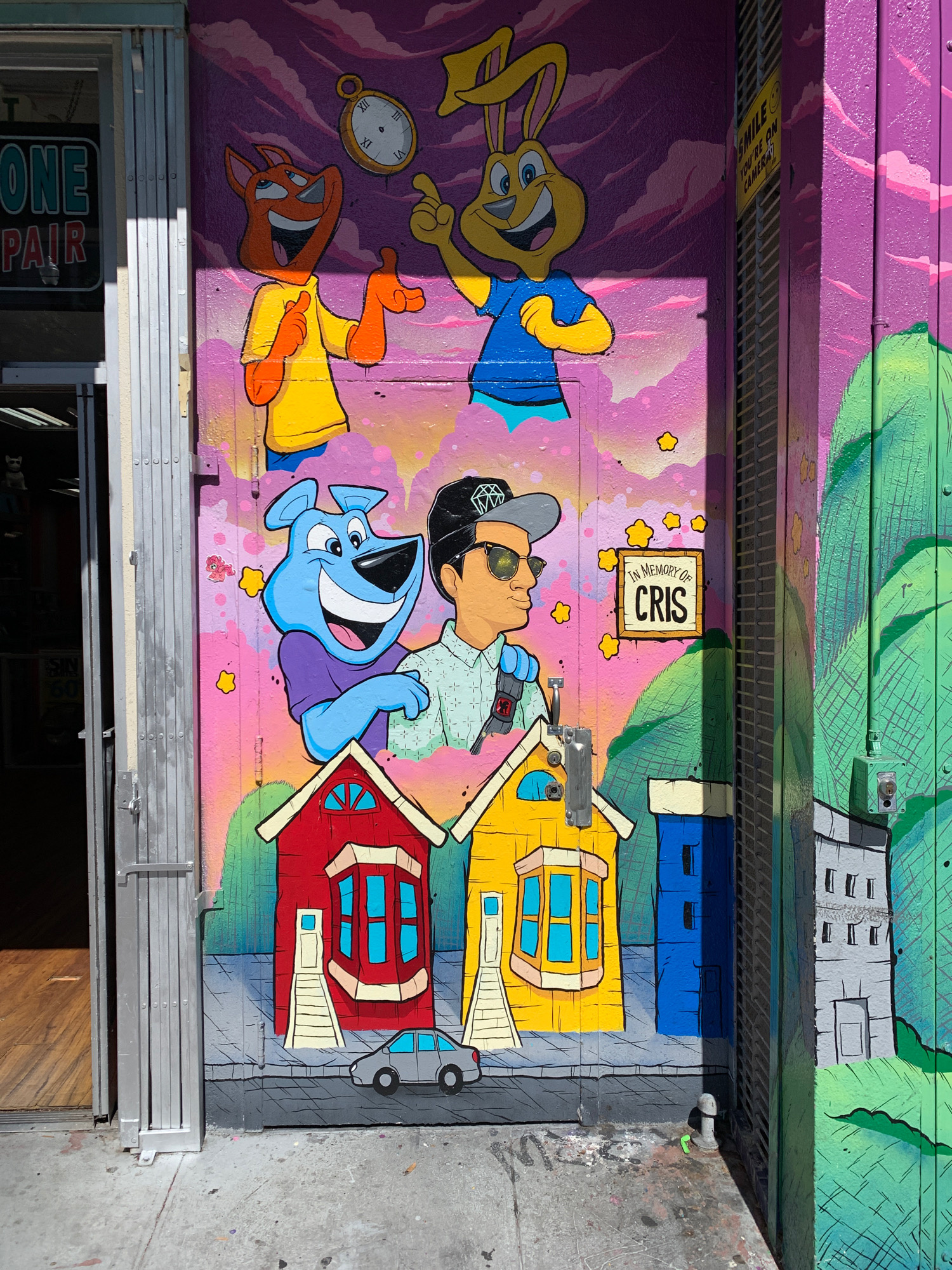 mural in San Francisco by artist Sirron Norris.