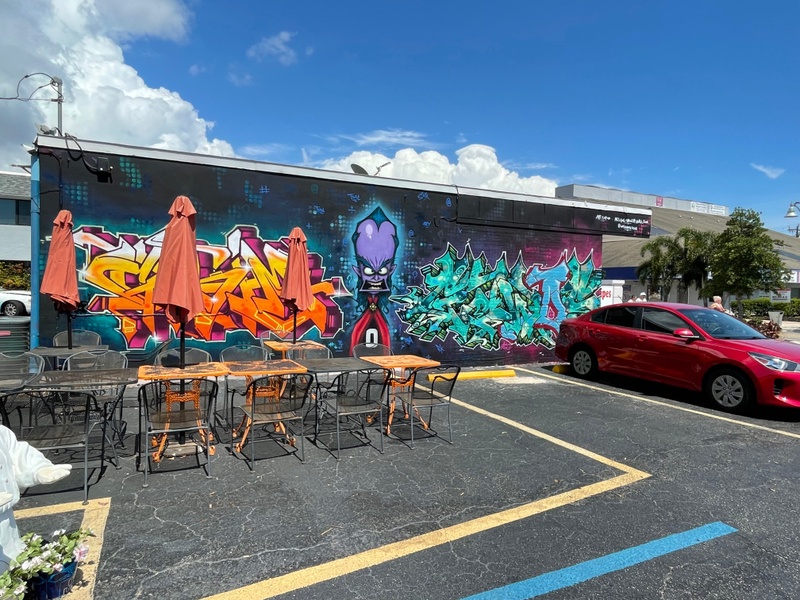 mural in Cape Coral by artist unknown.