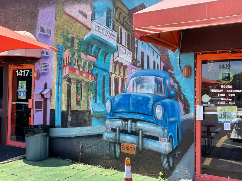 mural in Cape Coral by artist unknown.