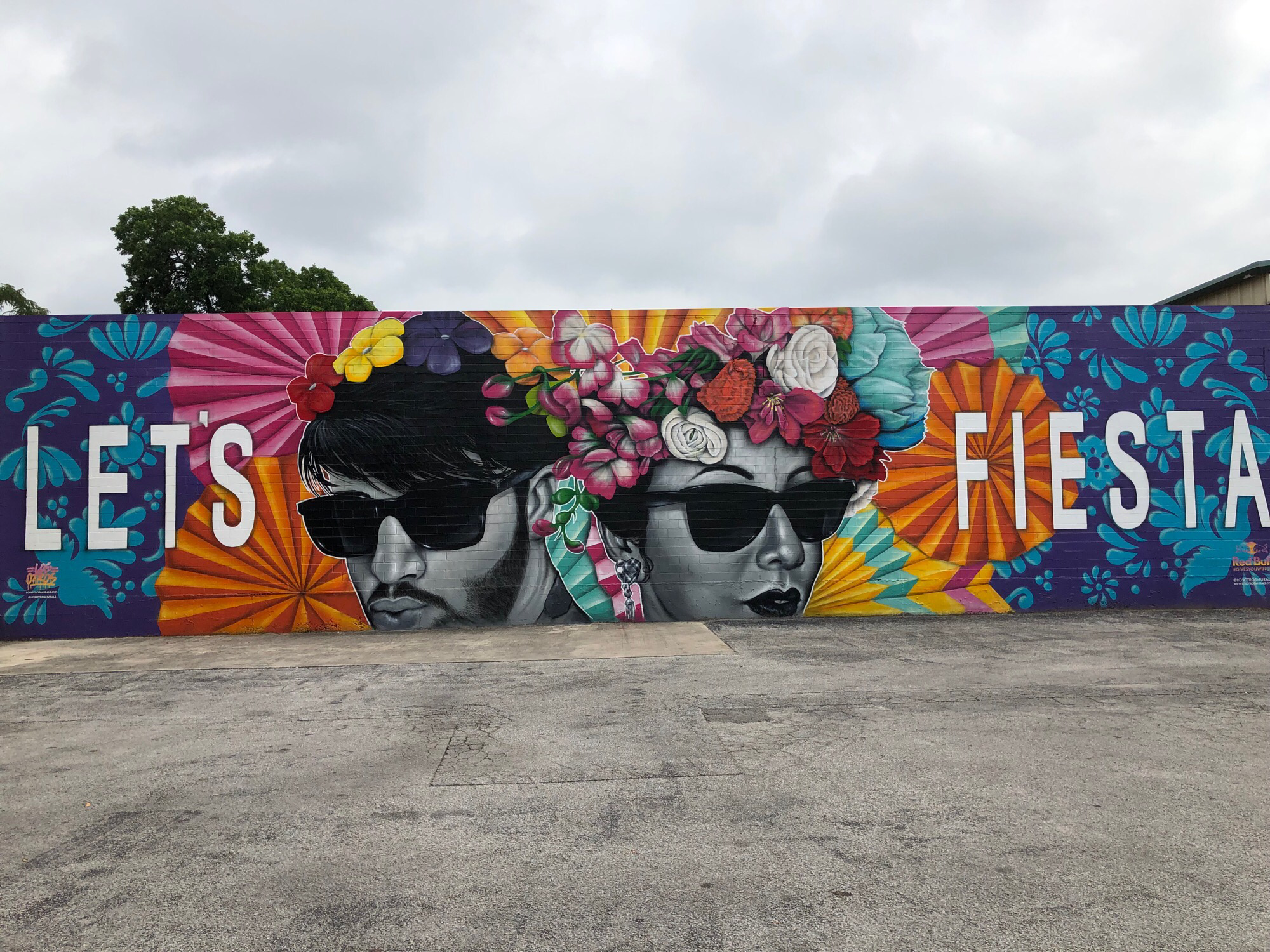 mural in San Antonio by artist Los Otros.