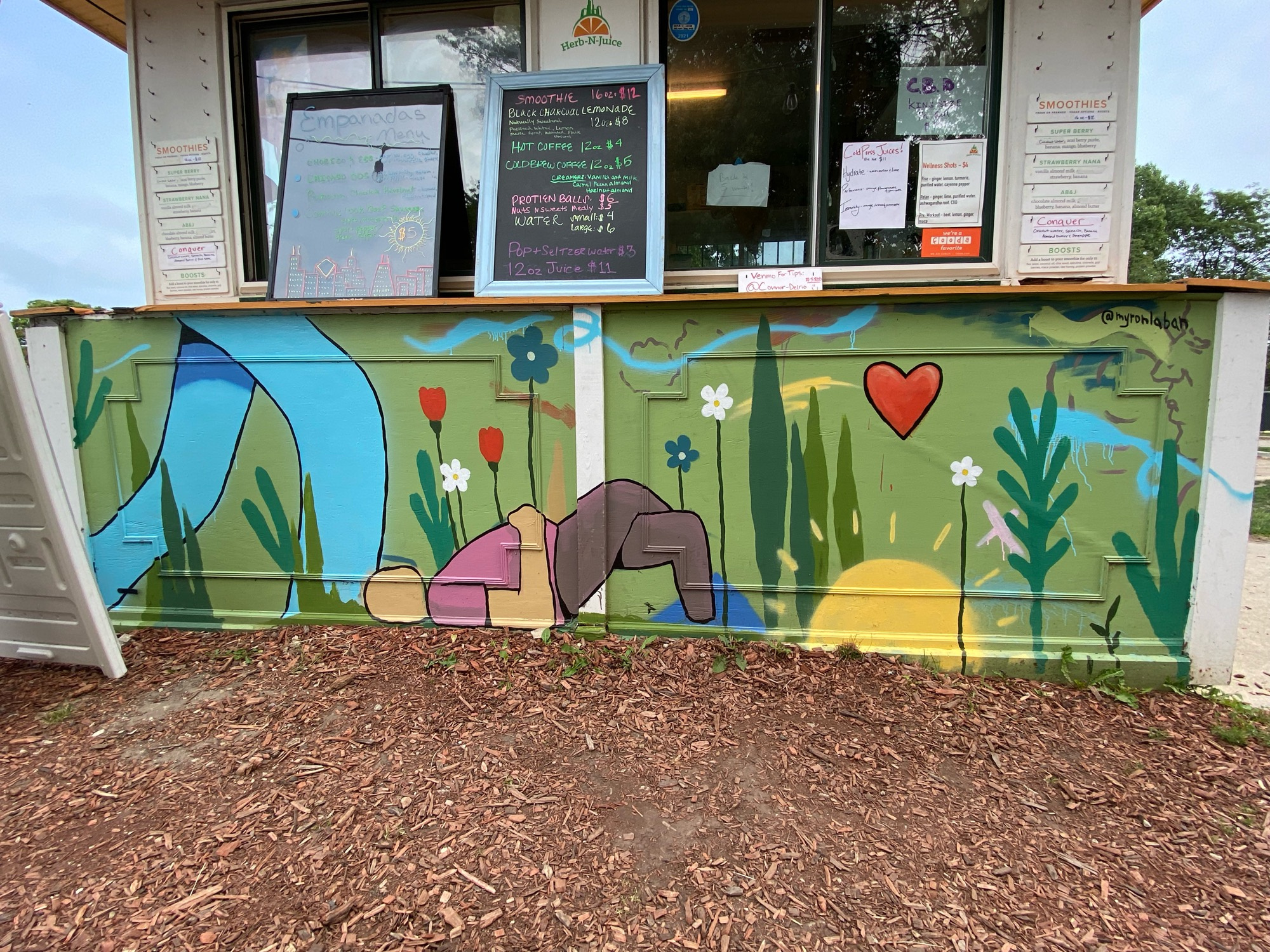 mural in Chicago by artist Myron Laban.