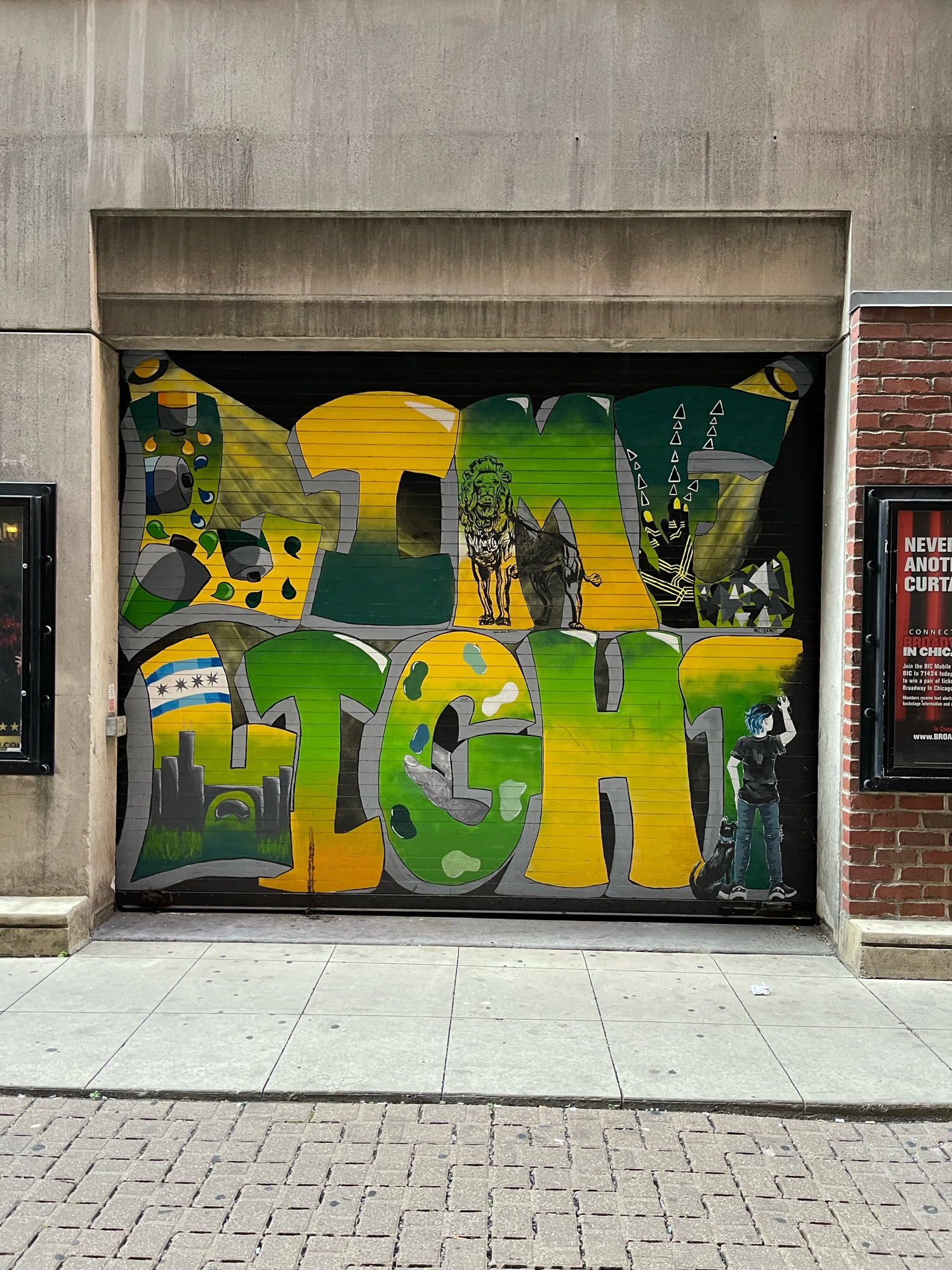 mural in Chicago by artist unknown.