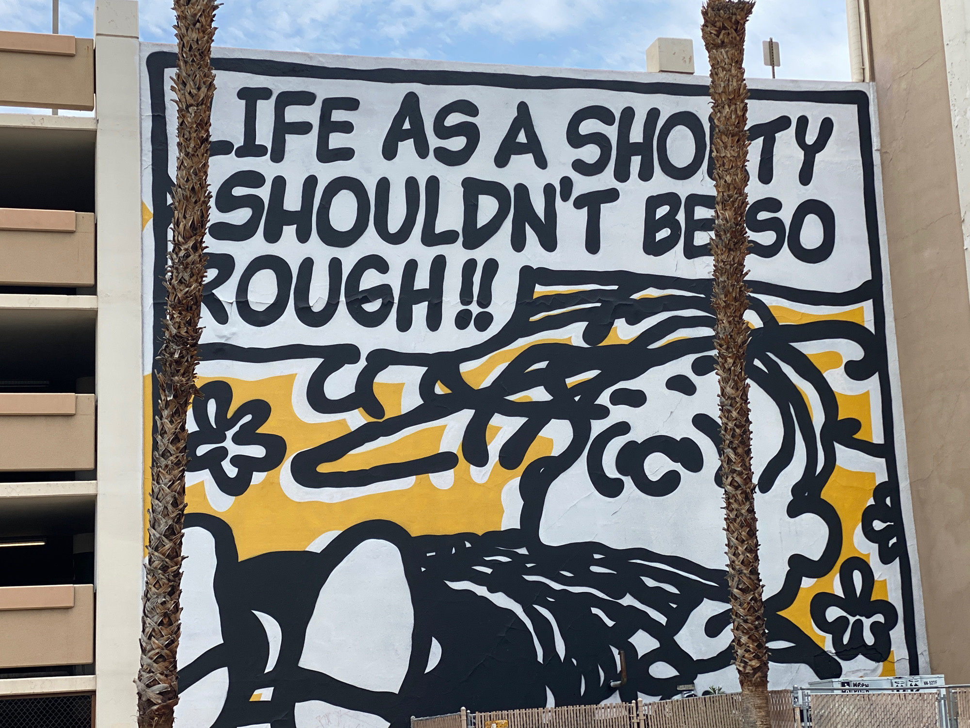 mural in Las Vegas by artist Mark Drew. Tagged: Charlie Brown, Linus