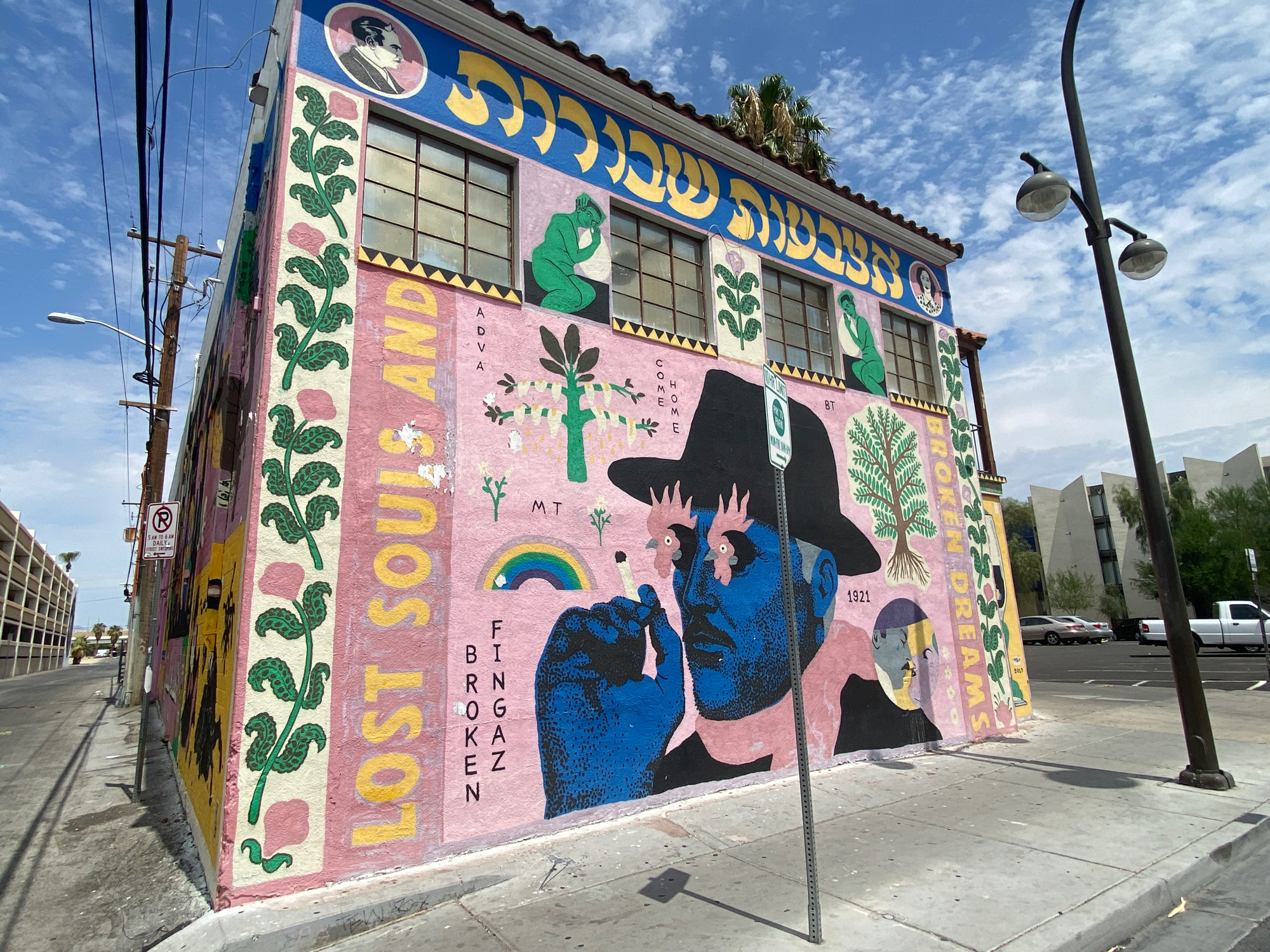 mural in Las Vegas by artist Broken Fingaz.