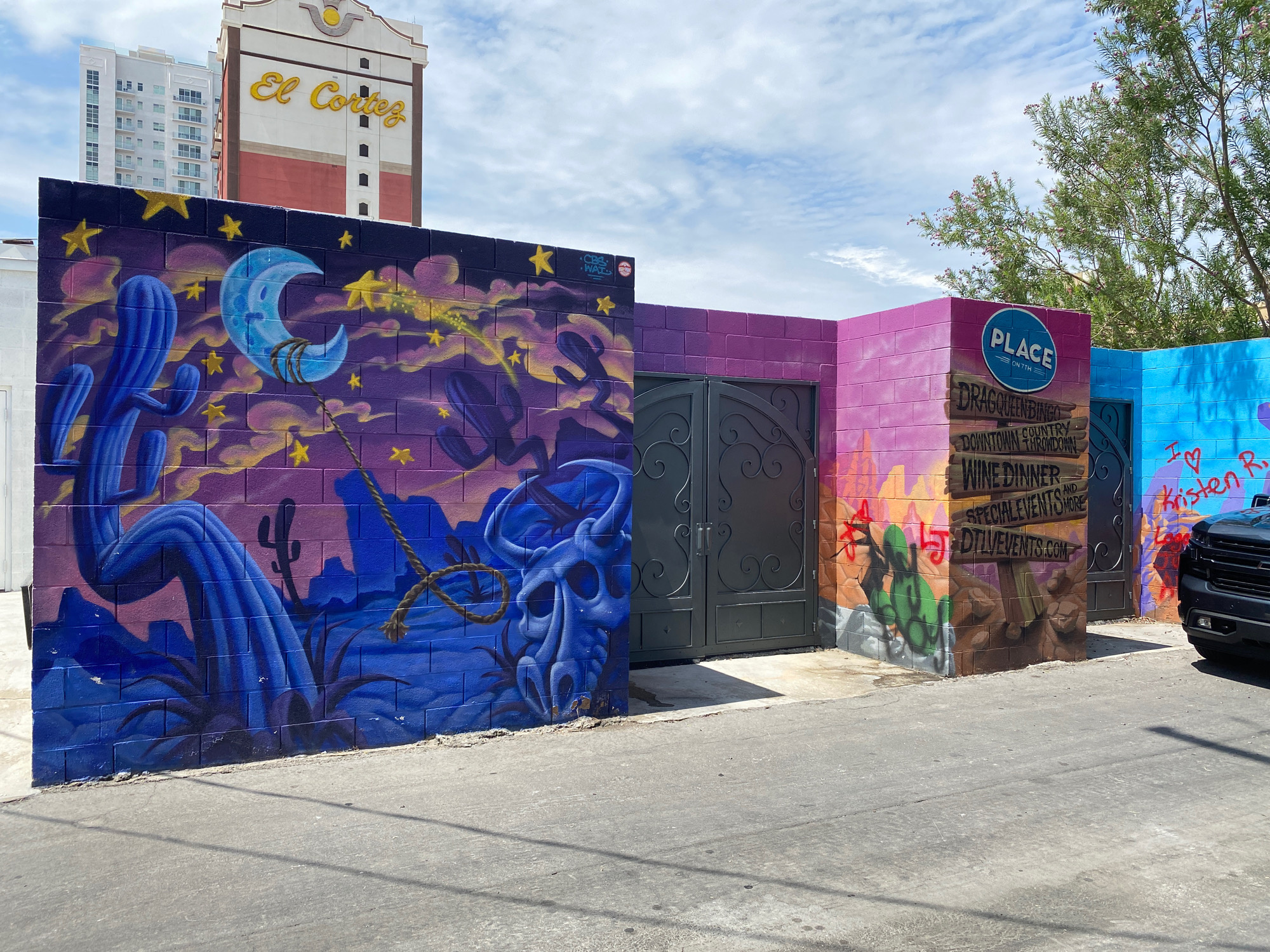 mural in Las Vegas by artist unknown.