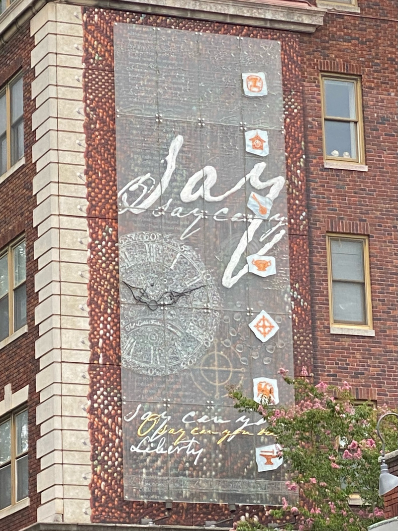 mural in Frederick by artist unknown.