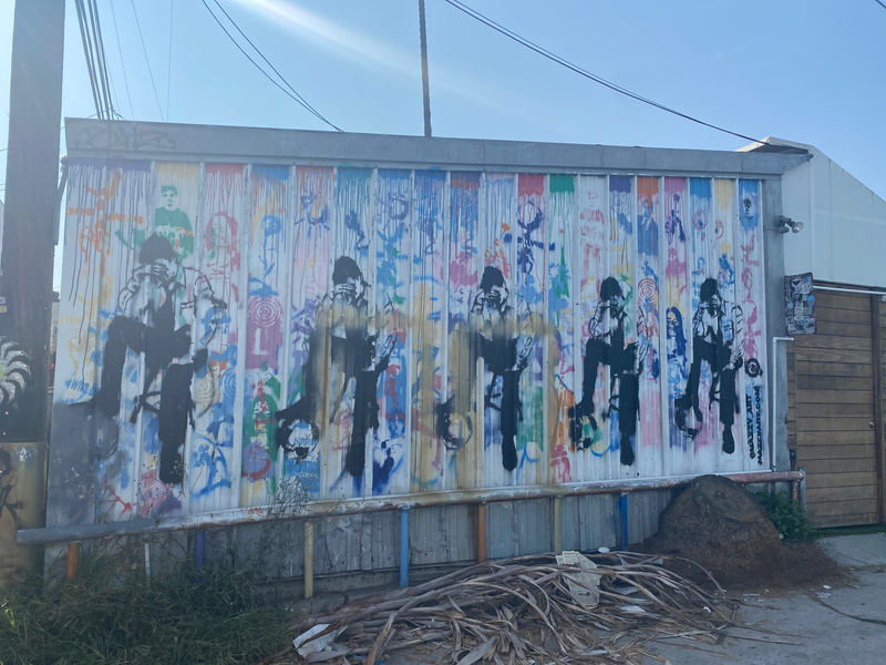 mural in Los Angeles by artist unknown.