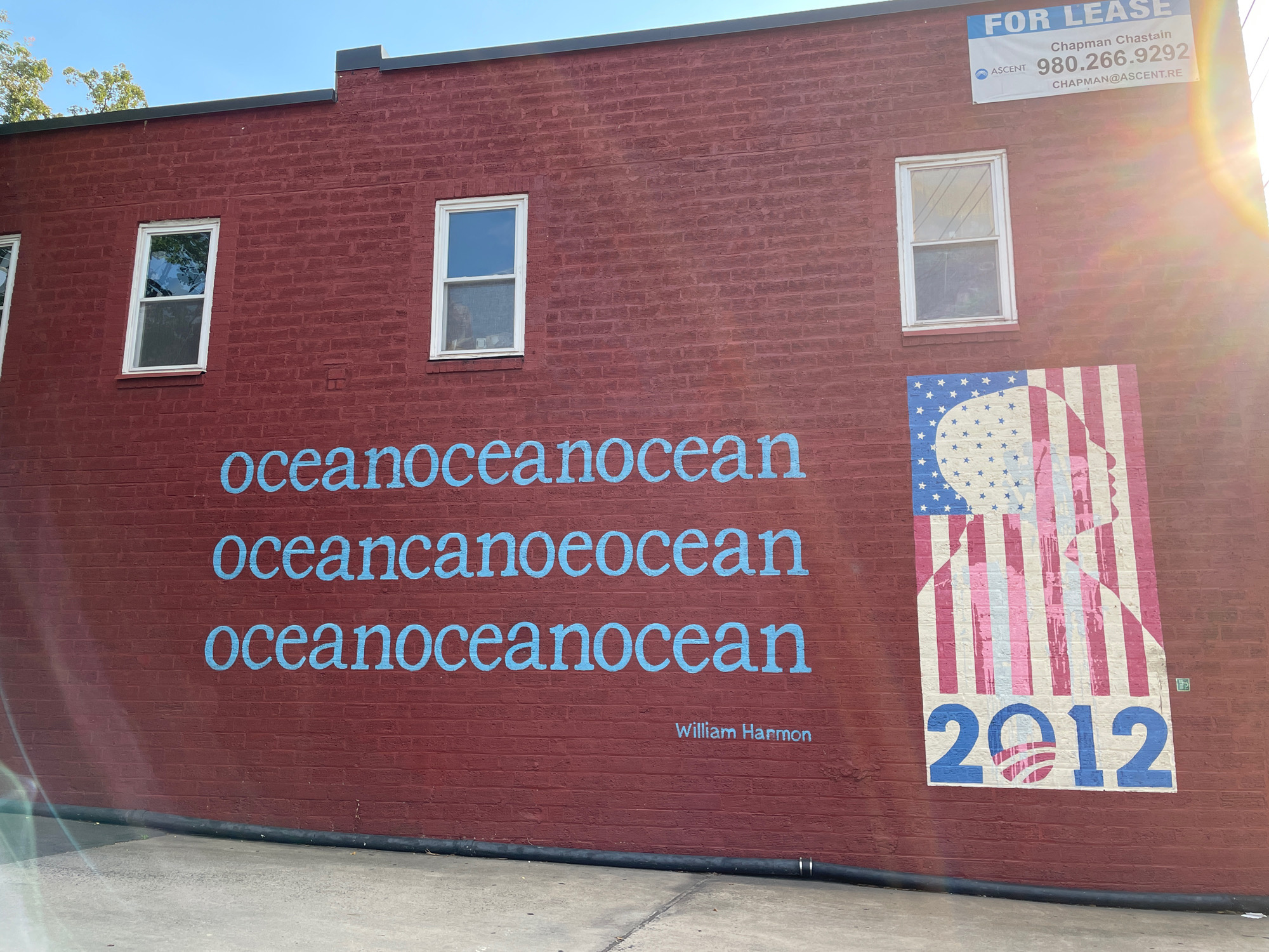 mural in Charlotte by artist unknown.